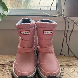 Hunter Original Waterproof Snow Boots Pink Size 6 NWOT